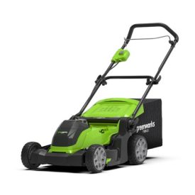   Fűnyíró fűgyűjtős, akkumulátoros Greenworks G40LM41K4 40 v, 41 cm, akku- és töltővel