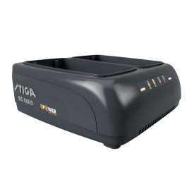 STIGA dupla akkumulátortöltő EC 415 D